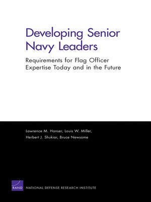 cover image of Developing Senior Navy Leaders